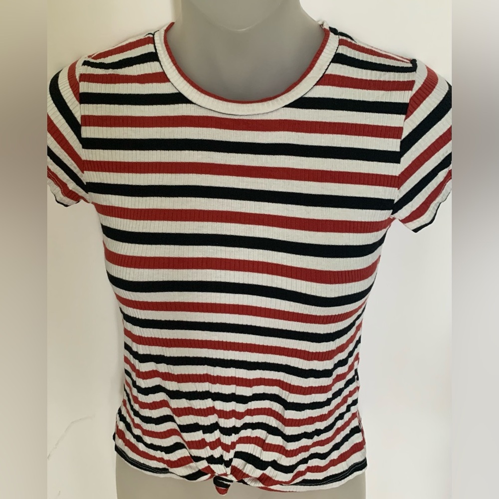 Occasion Striped Top Girls Size L